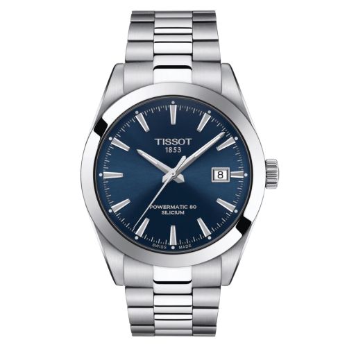 Tissot Gentleman Powermatic Stainless Steel / Blue / Bracelet